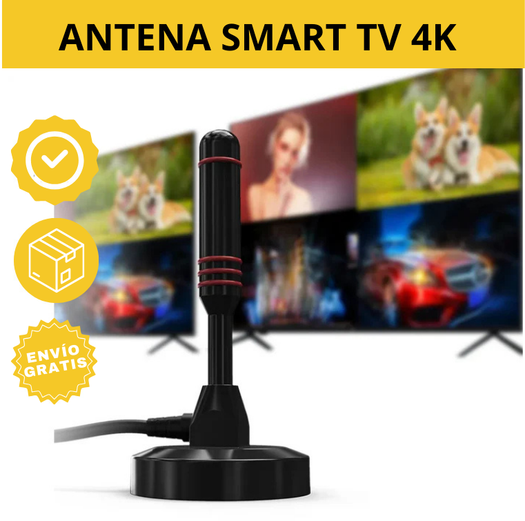 Antena SmartTV™ HD 4K